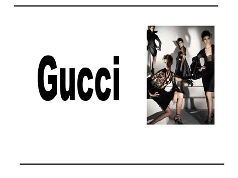 gucci slide show business powerpoint|gucci brand ppt.